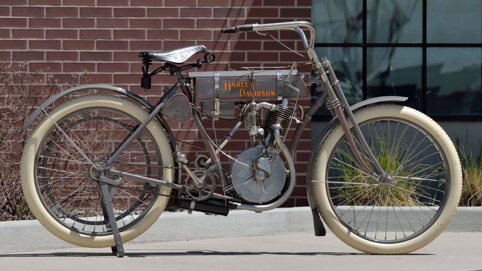 This 1908 Harley-Davidson Strap Tank Set A Million Dollar Record At Auction